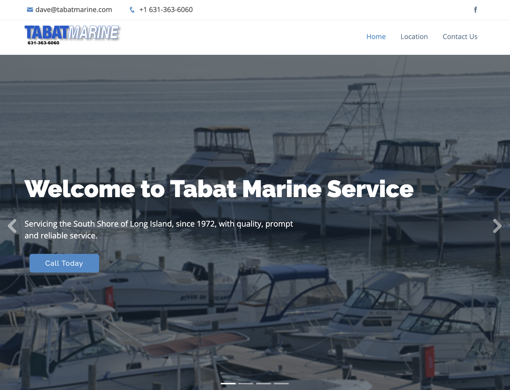 Tabat Marine Service homepage, Long Island marine service since 1972